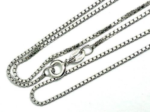 Halsketting - 18 karaat Witgoud, Handtassen en Accessoires, Kettingen