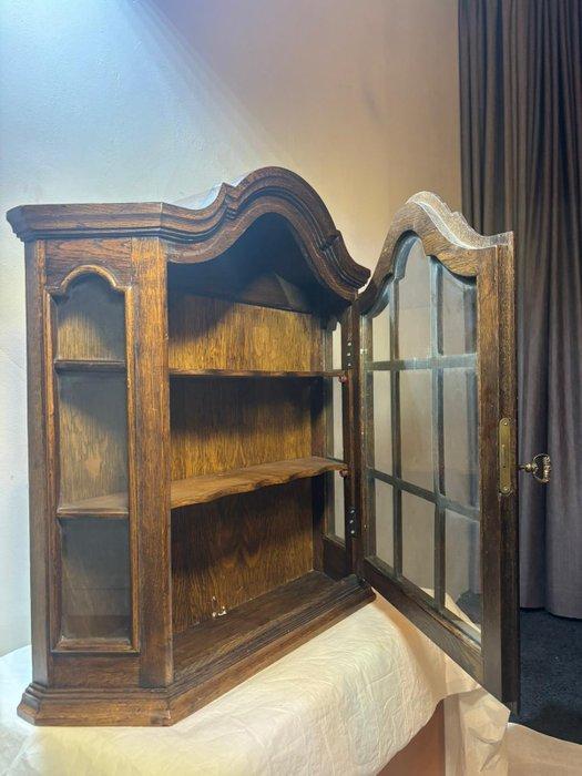 Vitrinekast - Elegant Authentieke Vitrinekast - Hout, Antiek en Kunst, Curiosa en Brocante