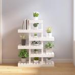 vidaXL Plantenstandaard 85x25x109,5 cm massief grenenhout, Tuin en Terras, Verzenden, Nieuw