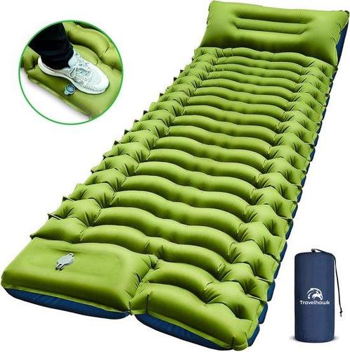 Tweedekans | Travelhawk Slaapmat - Slaapmat - Campingbedje -, Caravans en Kamperen, Kampeeraccessoires, Ophalen of Verzenden