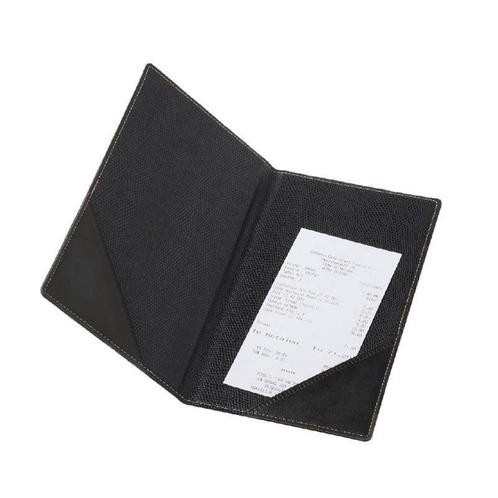 Rekening map trendy zwart | A5 formaat | 130x05x235(h)mm, Zakelijke goederen, Horeca | Keukenapparatuur, Nieuw in verpakking, Verzenden
