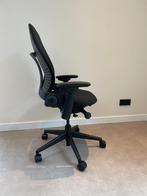 Refurbished Steelcase Leap V2 bureaustoel, als nieuw!, Huis en Inrichting, Verzenden, Zwart, Zo goed als nieuw, Bureaustoel