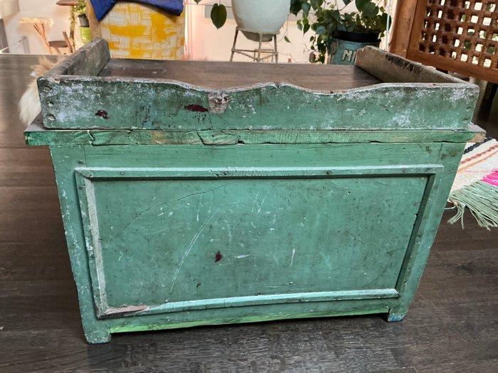 Indisch nachtkastje - Hout (Teak) - India - midden 20e eeuw, Antiquités & Art, Art | Art non-occidental