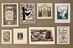26 Ex-libris Italia [Alioto, Andelini, Baruffi, Bizzarri,, Antiek en Kunst