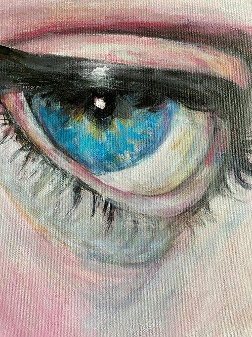 Anna Dart - The Muse - XL, Antiek en Kunst, Kunst | Schilderijen | Modern