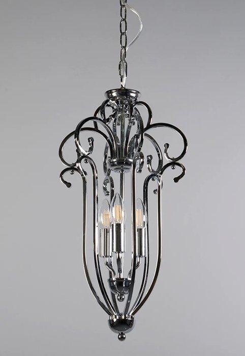 Lamp - Chroom, Metaal - Hanglamp, Antiek en Kunst, Curiosa en Brocante