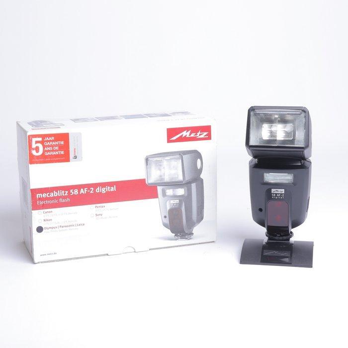 Metz Mecablitz 58 AF-2 Digital voor Olympus, Panasonic en, Verzamelen, Foto-apparatuur en Filmapparatuur