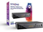 Veiling - STRONG Decoder TNT UHD 4K | DVB-T2 USB TV-ontvange, Telecommunicatie, Zenders en Ontvangers, Gebruikt