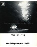 1967 OPEL PROGRAMMA BROCHURE NEDERLANDS, Nieuw