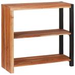 vidaXL Boekenplank Bruin 80 x 30 x 75 cm Massief acaciahout, Verzenden, Nieuw