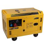 Diesel generator set geluidsgedempt 230V-400V 10kVA, Bricolage & Construction, Ophalen of Verzenden