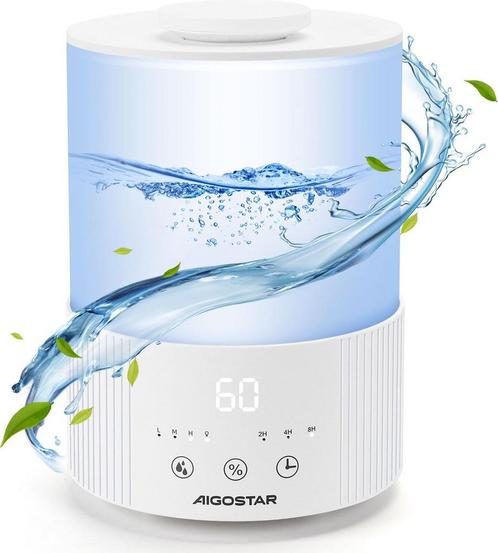 Aigostar Luchtbevochtiger met aromatherapie - Humidifier - 2, Huis en Inrichting, Woonaccessoires | Overige, Verzenden