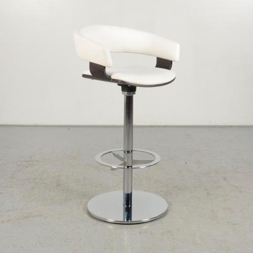 Design barkruk Allermuir Mollie - Wit, Huis en Inrichting, Stoelen, Gebruikt, Ophalen of Verzenden