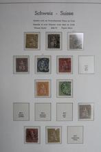 Suisse 1860/1960 - Suisse - timbres avec album, Gestempeld