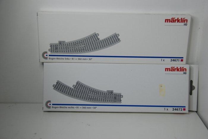 Märklin H0 - Modeltreinsporen (61) - C Rails en wissels, Hobby en Vrije tijd, Modeltreinen | H0