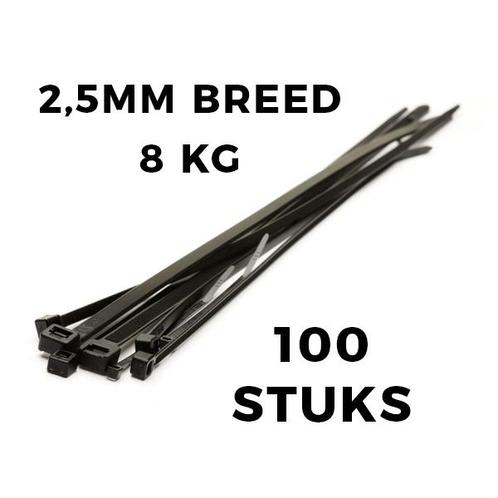 Kabelbinders 100x2,5 zak 100 stuks, Auto-onderdelen, Elektronica en Kabels, Ophalen of Verzenden