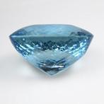 Blauw Aquamarijn - 39.67 ct - Gemological Institute of, Handtassen en Accessoires, Edelstenen, Nieuw