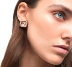 Swarovski - DULCIS en or rose - Boucles doreilles cloutées