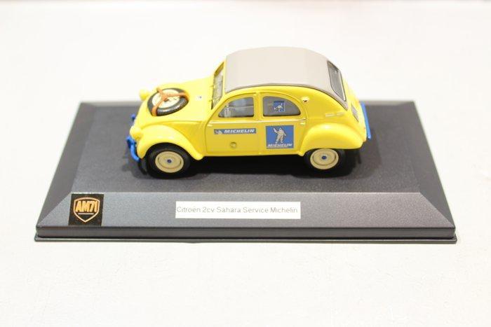 AM.71 1:43 - Modelauto - Citroën 2CV Sahara Michelin 1/43. -, Hobby en Vrije tijd, Modelauto's | 1:5 tot 1:12
