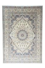 Nain 6 La Zeer fijn Perzisch tapijt met zijde en gesigneerd, Nieuw
