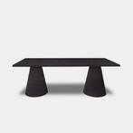 Tafel Boomstam Eikenhout  Set Kegelpoot  260x100, Huis en Inrichting, Nieuw