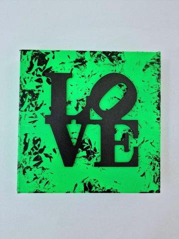 Daavid - NO RESERVE PRICE LOVE VERT ET NOIR