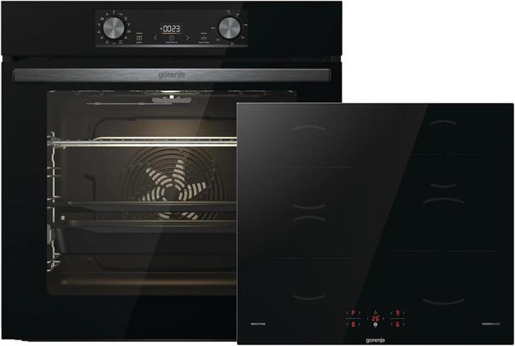 Gorenje Bos6737e06bg En Gi6401bs Inbouw Oven En, Elektronische apparatuur, Kookplaten, Ophalen of Verzenden