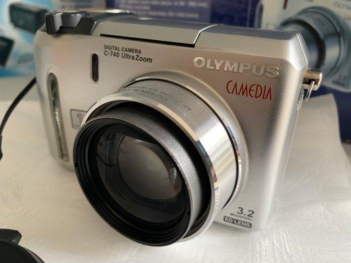 Olympus C-740 Ultra Zoom Digitale camera, Audio, Tv en Foto, Fotocamera's Digitaal