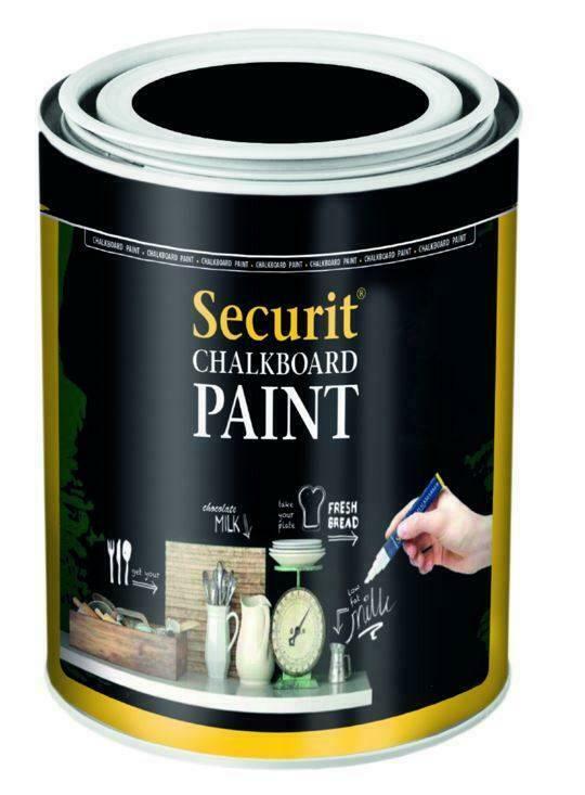 Pot De Peinture Ardoise - Noir - 250Ml - Securit pas cher