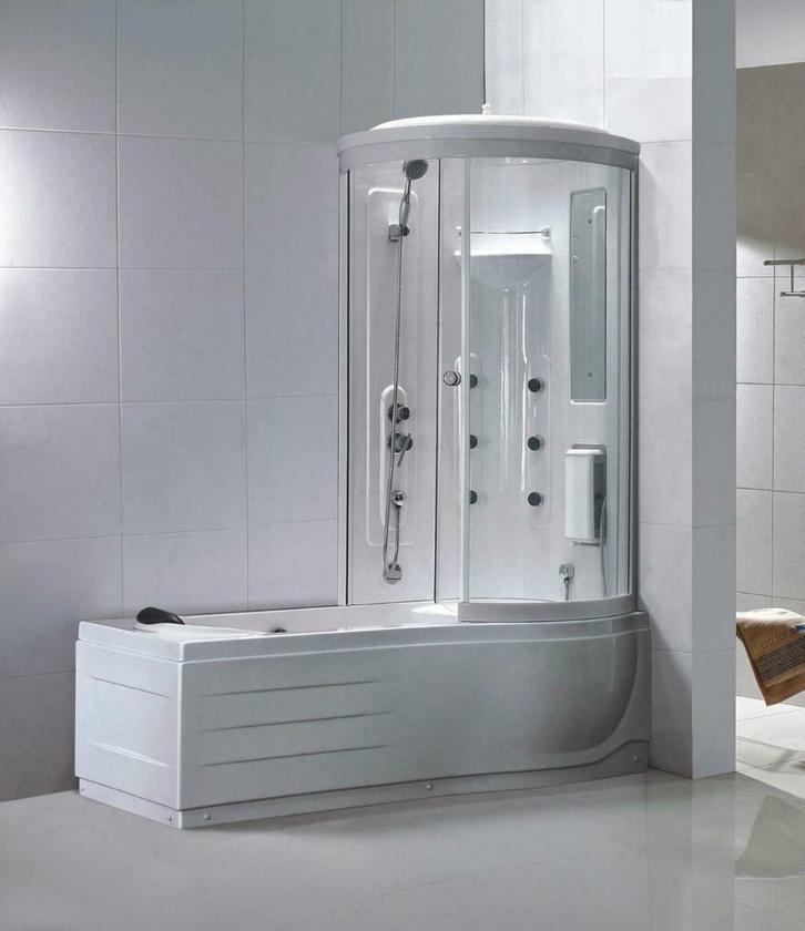 Sanifun douche-badcombinatie Milo 1700 x 850, Doe-het-zelf en Bouw, Sanitair, Douche, Nieuw, Ophalen of Verzenden