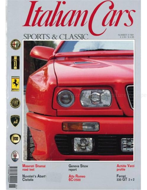 1993 ITALIAN CARS SPORTS & CLASSIC MAGAZINE ENGELS 11, Boeken, Auto's | Folders en Tijdschriften, Ophalen of Verzenden