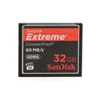 Sandisk 32GB CF Extreme 60Mb/s, Audio, Tv en Foto, Ophalen of Verzenden, Zo goed als nieuw