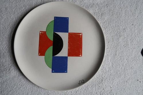 Art curial - Sonia Delaunay - Wandbord (3) - Keramiek -, Antiek en Kunst, Antiek | Glaswerk en Kristal