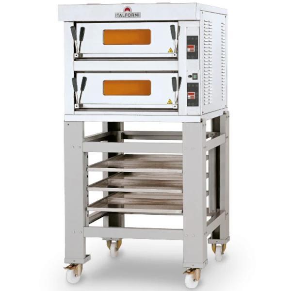 Pizzaoven | TEKNO | Elektrisch | 2 Bakkamers | 0°C/450°C |, Zakelijke goederen, Horeca | Keukenapparatuur, Nieuw in verpakking
