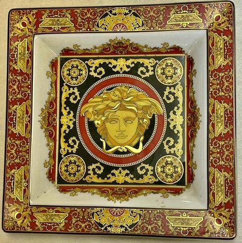 Rosenthal - Gianni Versace - Plat - Medusa - Porcelaine -, Antiek en Kunst, Antiek | Glaswerk en Kristal