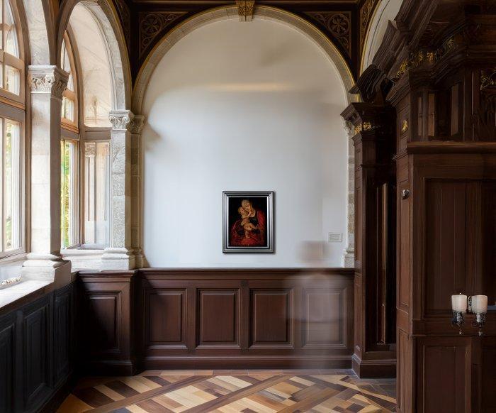 Lucas Cranach I (1472-1553), Follower - Maria en Kind - NO, Antiek en Kunst, Kunst | Schilderijen | Klassiek