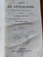 Adrien Balbi - Abrégé de géographie - 1834, Antiek en Kunst