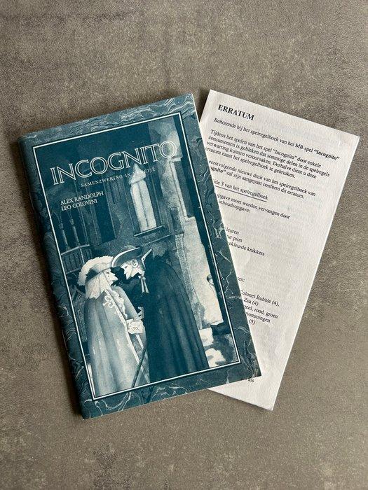Alex Randolph - Bordspel - Incognito – MB Games – 1988 –, Antiek en Kunst, Antiek | Overige Antiek