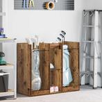 vidaXL Golfkast Effen Oudhout 102 x 45 x 85,5 cm, Verzenden, Nieuw