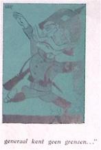 Snijders loopt als fascist op spotprent (lijst optie), Antiek en Kunst, Verzenden