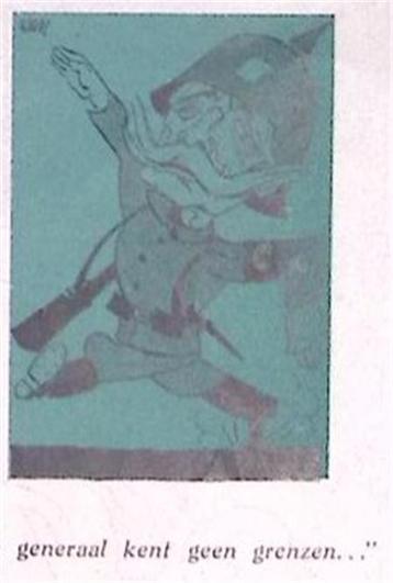 Snijders loopt als fascist op spotprent (lijst optie) beschikbaar voor biedingen