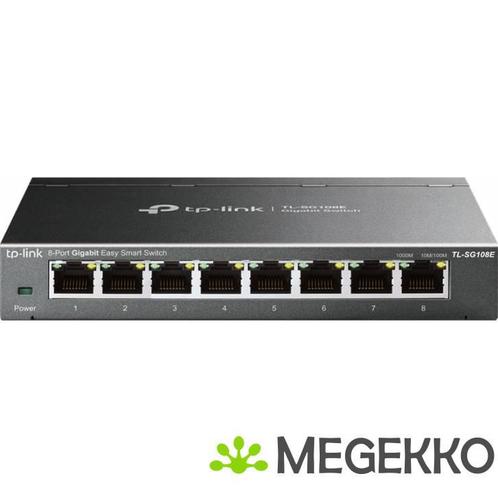 TP-Link 8-Port Gigabit TL-SG108E, Computers en Software, Overige Computers en Software, Nieuw, Verzenden