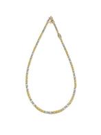Collier - 18 carats Or jaune, Or blanc, Bijoux, Sacs & Beauté