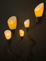 Pola Amestelveen - Staande lamp - Messing, Glas - Zeldzame, Huis en Inrichting, Nieuw