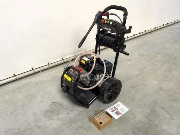 Veiling - Kremer hogedrukreiniger benzine 170 bar KR-170B, Tuin en Terras, Hogedrukreinigers