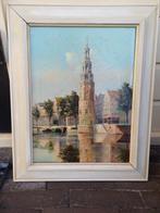 George Jan Dispo (1922-1973) - Amsterdam Montelbaanstoren., Antiek en Kunst