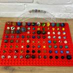 Antique Latticino handmade marbles and vintage glass and