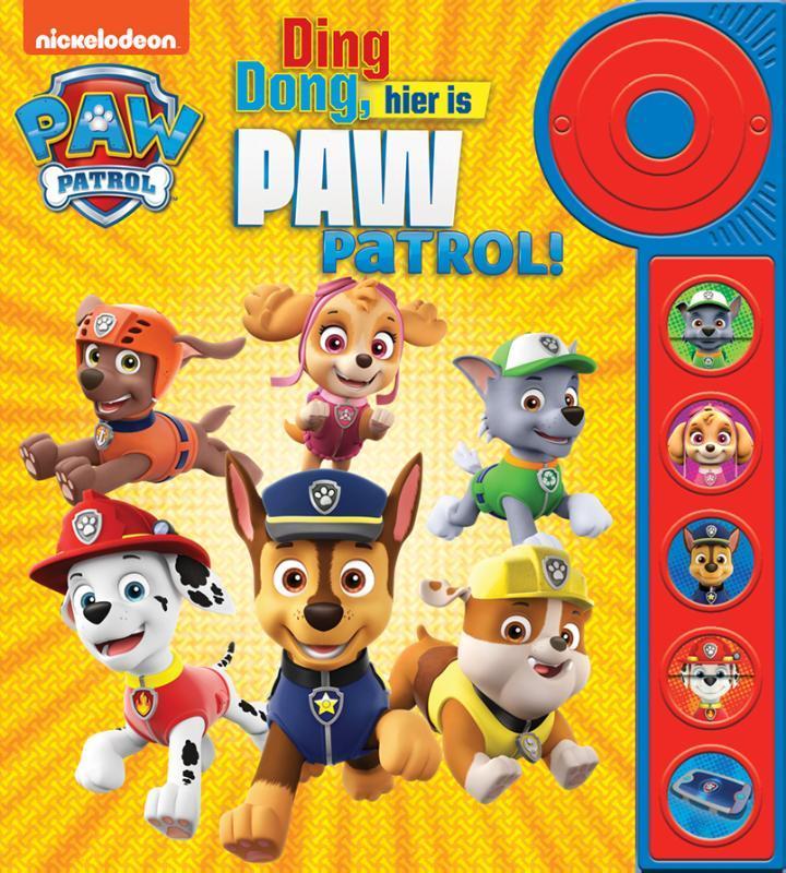 Ding, dong, hier is Paw Patrol! / Paw Patrol 9789059248649, Livres, Livres pour enfants | 4 ans et plus, Envoi
