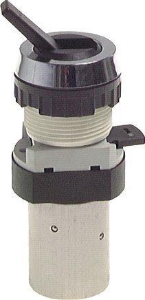5/2 M5 Tumbler Switch Valve Noir 0-12bar/0-168psi 30.5mm, Doe-het-zelf en Bouw, Gereedschap | Overige machines, Verzenden