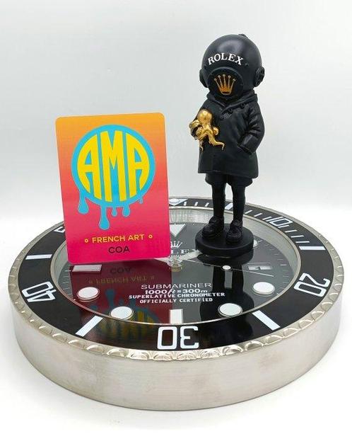 AMA (1985) - Submariner - Rolex & Banksy, Antiek en Kunst, Kunst | Schilderijen | Modern